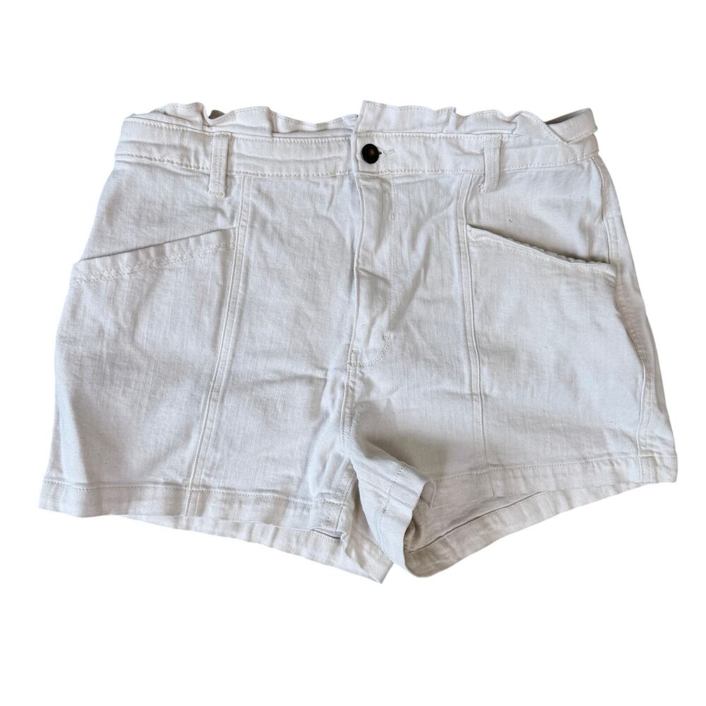 Universal Thread High Rise Cream Denim Jean Shorts US Womens 14